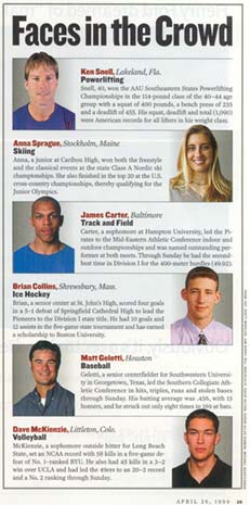 Sports Illustrated April 26, 1999